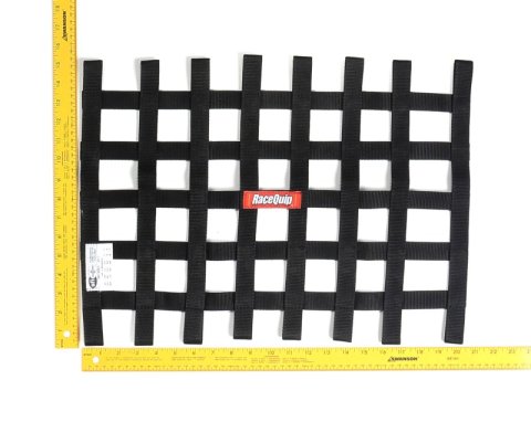 RaceQuip Black 15 X 21 SFI Ribbon Net thumbnail 2