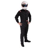RaceQuip Black Chevron-5 Suit SFI-5 - XLG thumbnail 1