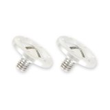 RaceQuip Silver Hardware Pivot Kit for Face Shield Fits PRO & VESTA Model Helmets thumbnail 2