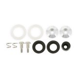 RaceQuip Silver Hardware Pivot Kit for Face Shield Fits PRO & VESTA Model Helmets thumbnail 3