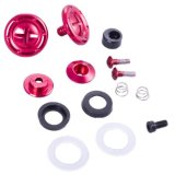 RaceQuip Silver Hardware Pivot Kit for Face Shield Fits PRO & VESTA Model Helmets thumbnail 4