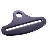 RaceQuip Long Reach Bolt On End Seat Belt Mounting Hardware / Fits 3 In. Belts / Forged Steel- Blk thumbnail 1