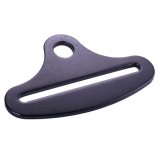 RaceQuip Long Reach Bolt On End Seat Belt Mounting Hardware / Fits 3 In. Belts / Forged Steel- Blk thumbnail 2