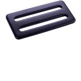 RaceQuip 3 In. Wide 3 Bar Slide Seat Belt Adjuster & Mounting Hardware / Forged Steel - Black thumbnail 1