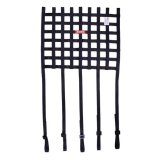 RaceQuip Ribbon Style Race Car Window Net w/1In Mounting Straps / SFI 27.1 Certified Blk 18 H X 18 W thumbnail 2