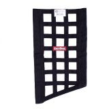 RaceQuip SFI 27.1 Rated Ribbon Style Funny Car Window Net / Black 22 to 18 H X 12 W thumbnail 1