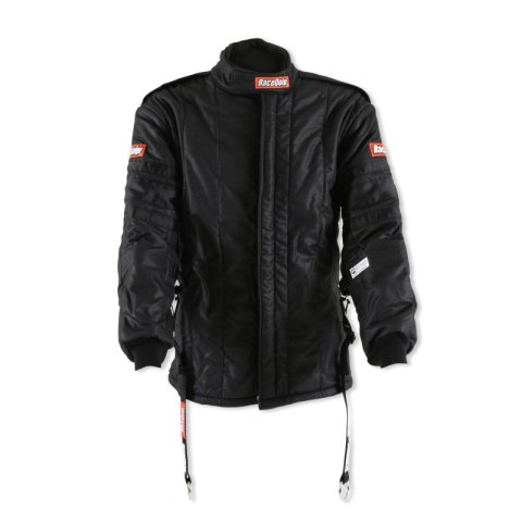 RaceQuip SFI-15 Jacket Black 2XL thumbnail 1