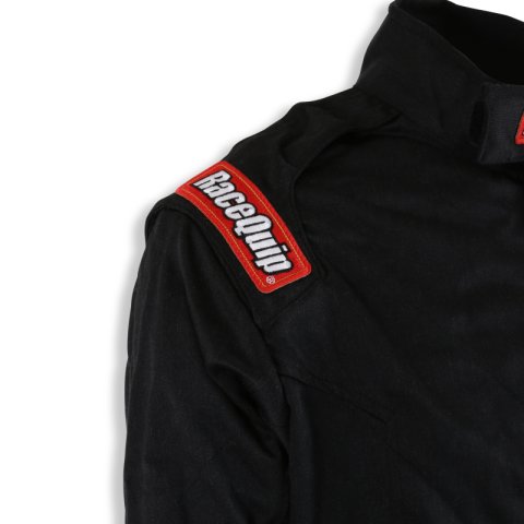 RaceQuip Black Chevron-5 Jacket SFI-5 - Medium thumbnail 2