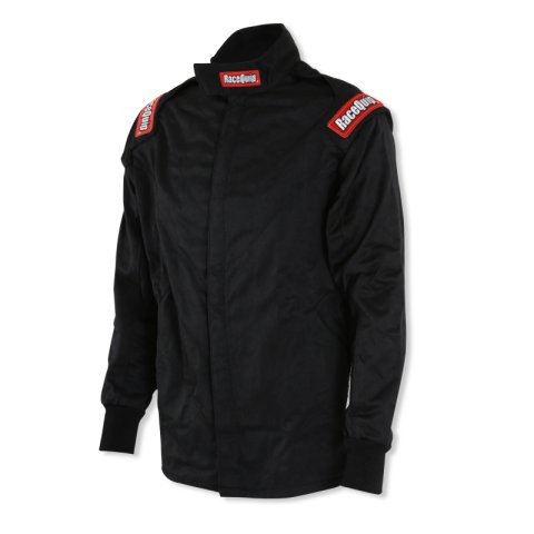 RaceQuip Black Chevron-5 Jacket SFI-5 - Medium thumbnail 5