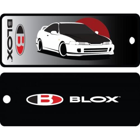 BLOX Racing Integra DC Metal Plate Keychain thumbnail 1