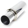 BLOX Racing 63.5mm N1 304 SS Universal Exhaust Muffler w/ Straight Tip thumbnail 3