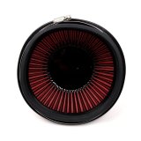 BLOX Racing Shorty Performance 5in Air Filter w/2.5in Velocity Stack and Coupler Kit thumbnail 7