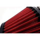 BLOX Racing Shorty Performance 5in Air Filter w/3.5in Velocity Stack and Coupler Kit - Black thumbnail 2