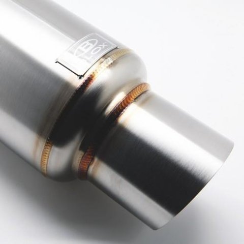 BLOX Racing 2.5-inch Mini Race Muffler thumbnail 1