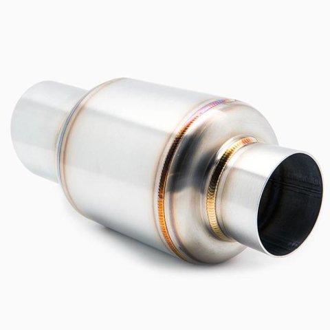 BLOX Racing 2.5-inch Mini Race Muffler thumbnail 5