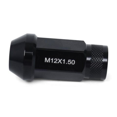 BLOX Racing Street Series Forged Lug Nuts - Black 12 x 1.5mm - Set of 20 (New Design) thumbnail 4