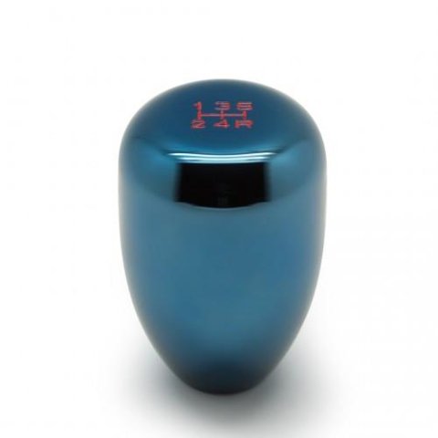 BLOX Racing Limited Series 6-Speed Billet Shift Knob - Electric Blue 10x1.5mm thumbnail 1