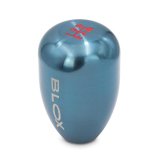 BLOX Racing 6-Speed Billet Shift Knob - Torch Blue 10x1.5mm thumbnail 4