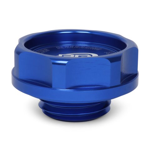 BLOX Racing Billet Honda Oil Cap - Blue thumbnail 3
