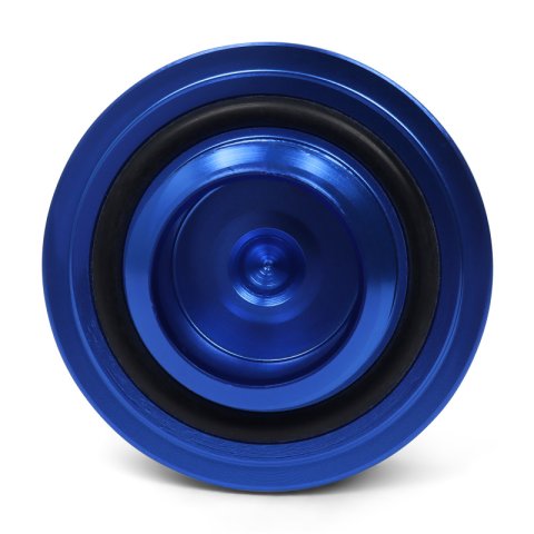 BLOX Racing Billet Honda Oil Cap - Blue thumbnail 4