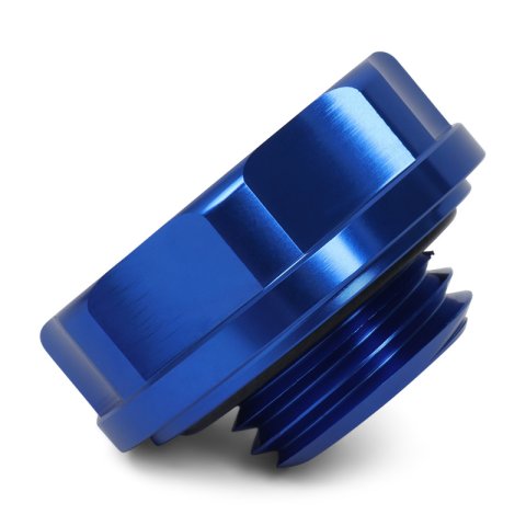 BLOX Racing Billet Honda Oil Cap - Blue thumbnail 5