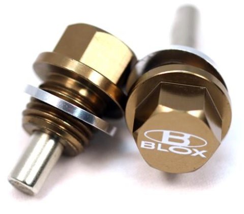 BLOX Racing Magnetic Drain Plug - Oil / 12x1.25mm (Fits Nissan Toyota Daihatsu) thumbnail 1
