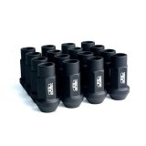 BLOX Racing Street Series Forged Lug Nuts - Black 12 x 1.25mm - Single piece thumbnail 2