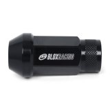 BLOX Racing Street Series Forged Lug Nuts - Black 12 x 1.25mm - Single piece thumbnail 6