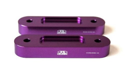 BLOX Honda S2000 Racing Front 12mm Thin Spacer Bump Steer Kit - Red (Lowered 1in and more) thumbnail 2