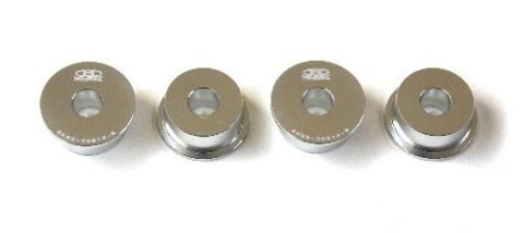 BLOX Racing Honda S2000 Steering Rack Rigid Bushing Kit - Silver thumbnail 1