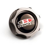 BLOX Racing Billet Honda Oil Cap - Gunmetal thumbnail 1