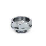 BLOX Racing Billet Honda Oil Cap - Gunmetal thumbnail 3