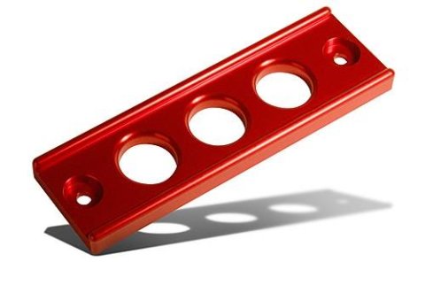 BLOX Racing Billet Battery Tiedown - Silver thumbnail 2