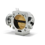 BLOX Racing 70mm Billet Throttle Body - Anodized Silver thumbnail 1