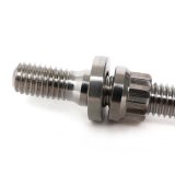 BLOX Racing SUS303 Stainless Steel Manifold Stud Kit M8 x 1.25mm 65mm in Length - 9-piece thumbnail 3