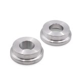 BLOX 2-Piece Billet Aluminum Solid Shifter Bushing B-Series Transmissions - Silver thumbnail 2