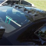 BLOX Racing 13-14 Scion/Subaru FR-S/BRZ Vortex Generator Fins for OEM Mast - ABS Black thumbnail 1