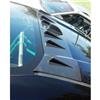 BLOX Racing 13-14 Scion/Subaru FR-S/BRZ Vortex Generator Fins with Shark Fin - ABS Black thumbnail 3