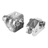 BLOX Short Shift Adapter for RSX/01-05 Civic Non-Si - Silver thumbnail 1