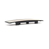 BLOX Racing 290mm Convex Mirror Black Frame Blue Tint thumbnail 4