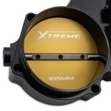 BLOX Racing 2015+ Dodge Hellcat / Jeep Trackhawk 6.2L 105mm Electronic Billet Throttle Body - Black thumbnail 1