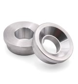 BLOX Racing 2-pc Solid Shifter Bushing Kit, Front - For B-Series Transmission - Raw thumbnail 1