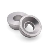 BLOX Racing 2-pc Solid Shifter Bushing Kit, Front - For B-Series Transmission - Raw thumbnail 2