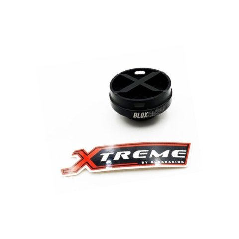 BLOX Racing Xtreme Line Billet Honda Oil Cap - Black thumbnail 2