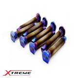 BLOX Racing Titanium Extended Wheel Studs M12X1.5mm 8Pcs Honda Fitment - Burnt thumbnail 1