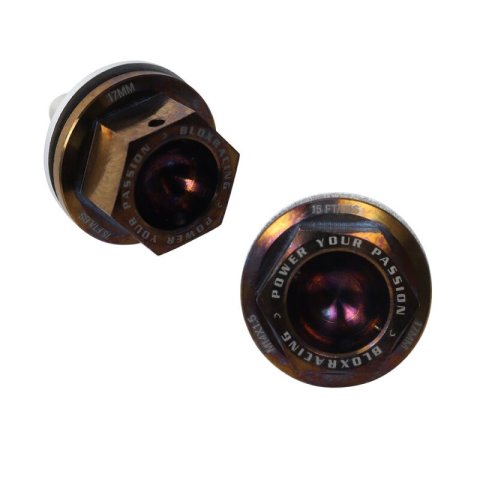 BLOX Racing Titanium Magnetic Oil & Transmission Drain Plug Set - Honda M14X1.5 thumbnail 2