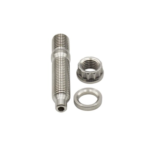 BLOX Racing M10x1.25x55mm Single Piece Stainless Steel Manifold Stud thumbnail 2