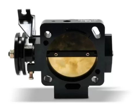 BLOX Racing 90mm Billet Throttle Body - Mustang 5.0 - Black Anodized