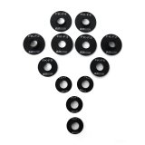 BLOX Racing 16-21 FK Civic - Front - 12 Pieces Subframe Hard Collar Kit thumbnail 1