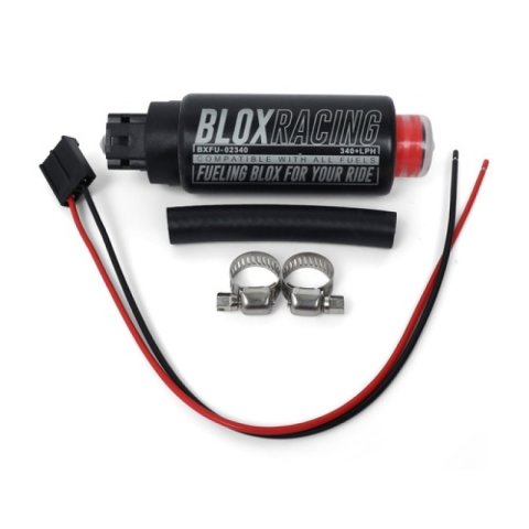 BLOX Racing 320LPH Fuel Pump E85 Compatible w/ Center Inlet thumbnail 5